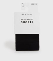 New Look Black Thigh Length Anti-Chafing Shorts